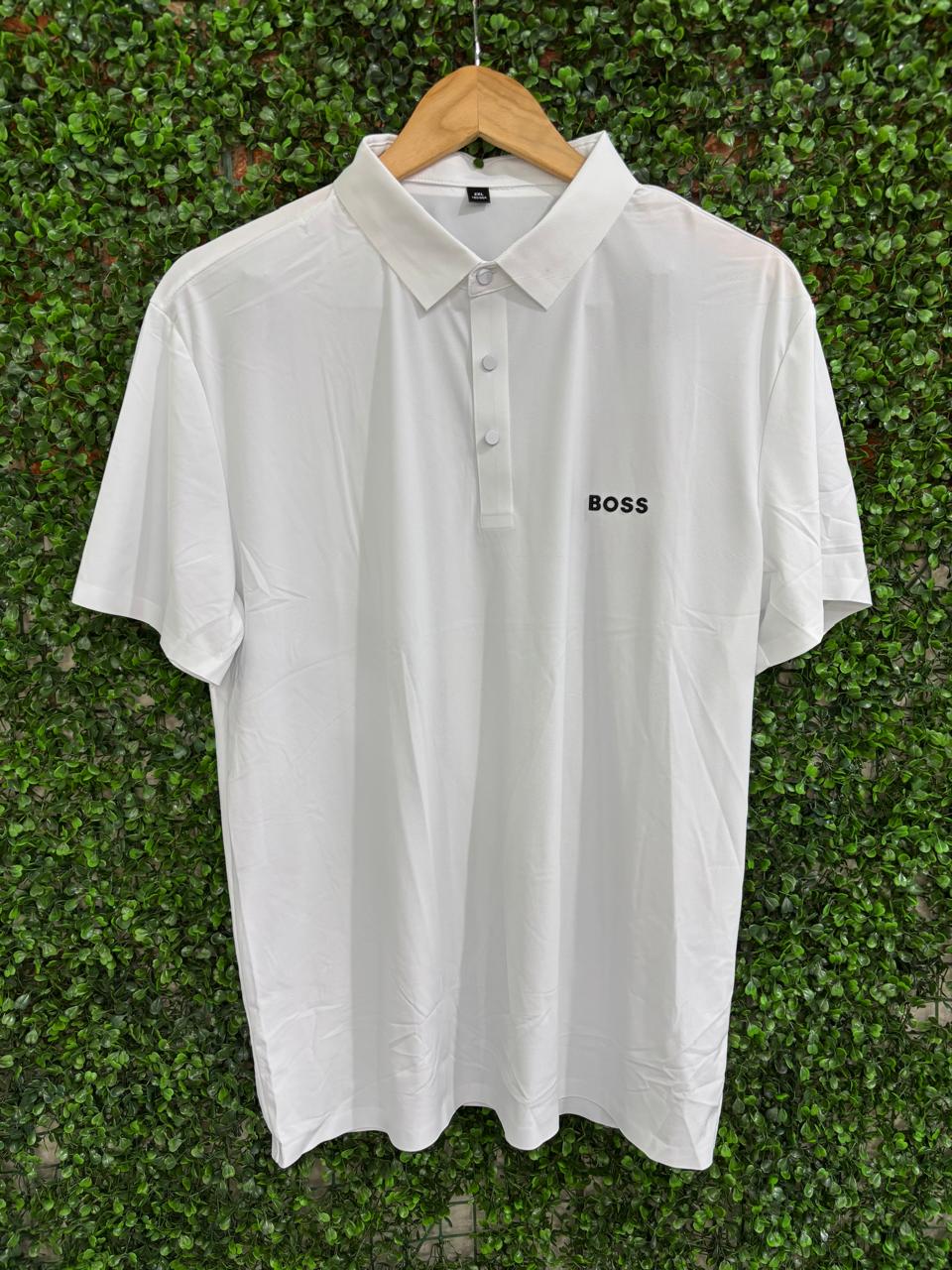 Polo Hugo Boss Premium Branca