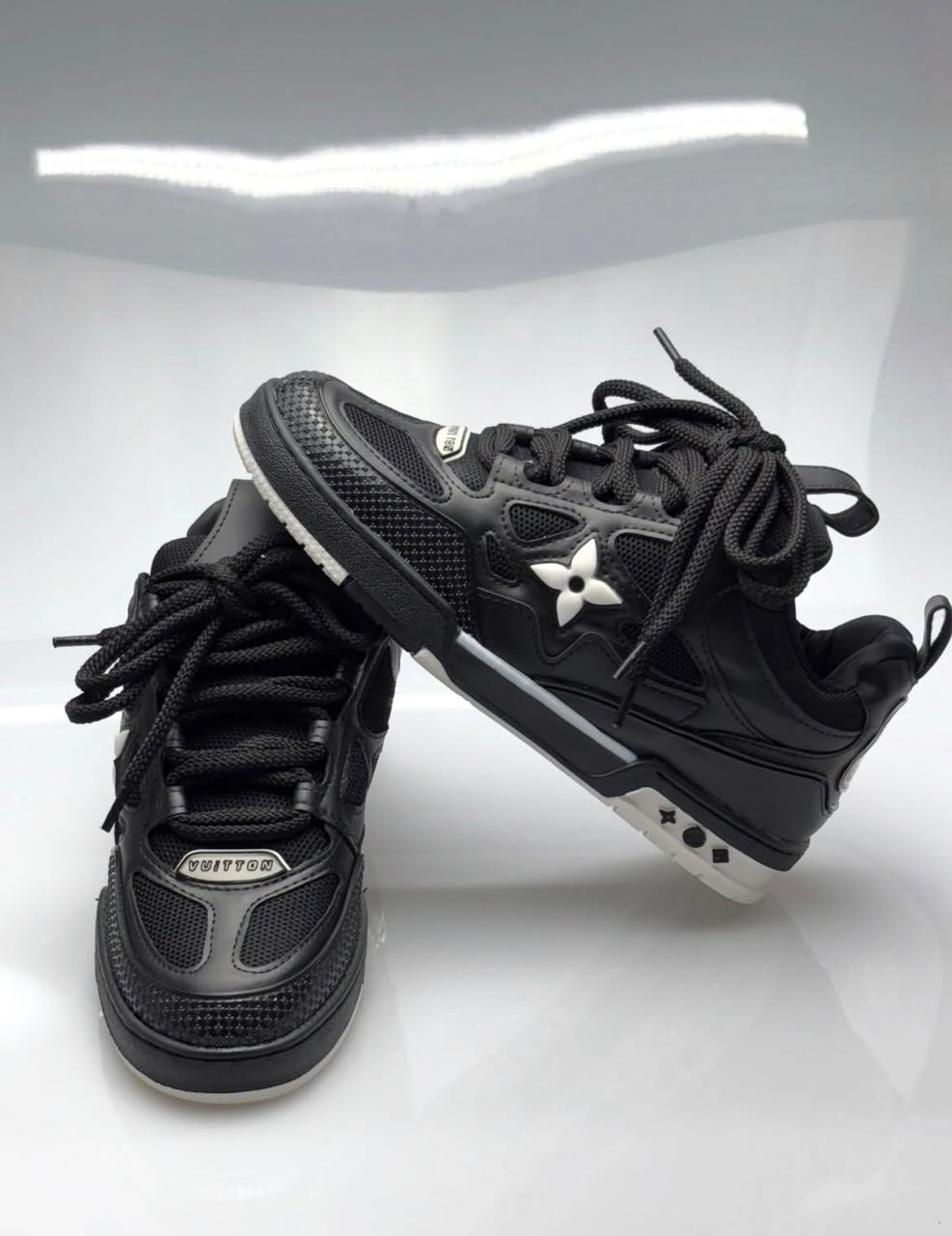 Tênis Louis Vuitton LV Trainer All Black