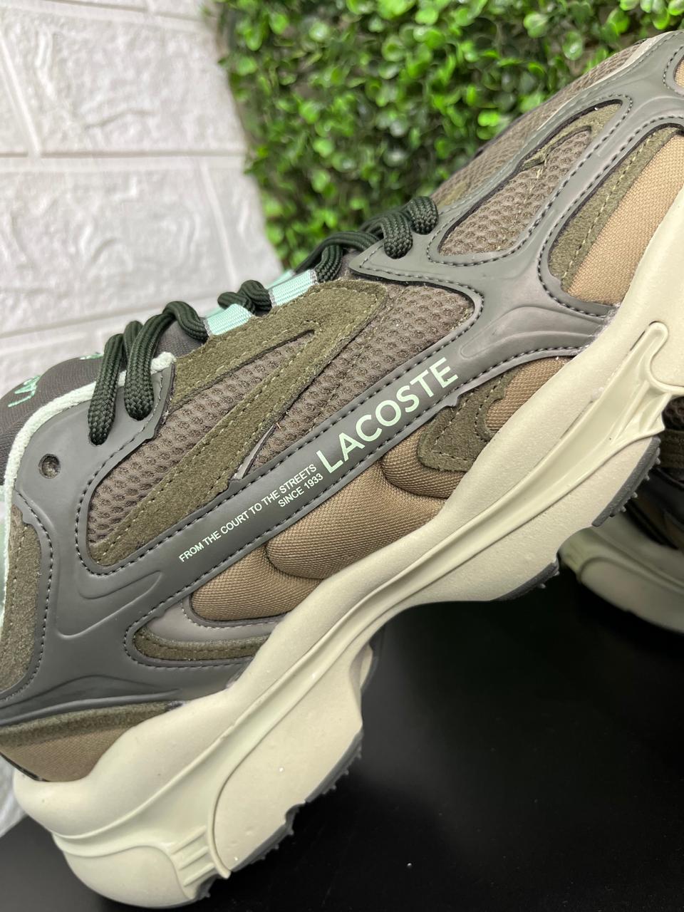 Tênis Lacoste Premium Verde Musgo