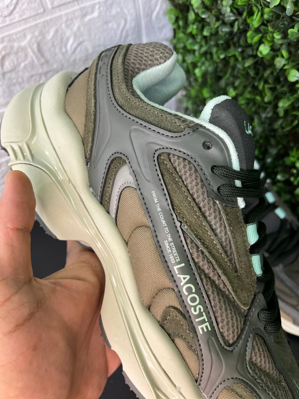 Tênis Lacoste Premium Verde Musgo